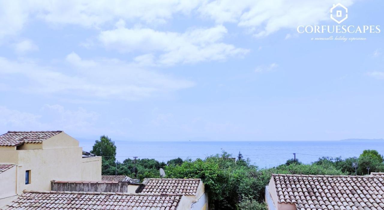 Mira El Mar By Corfuescapes Villa Barbati Dış mekan fotoğraf