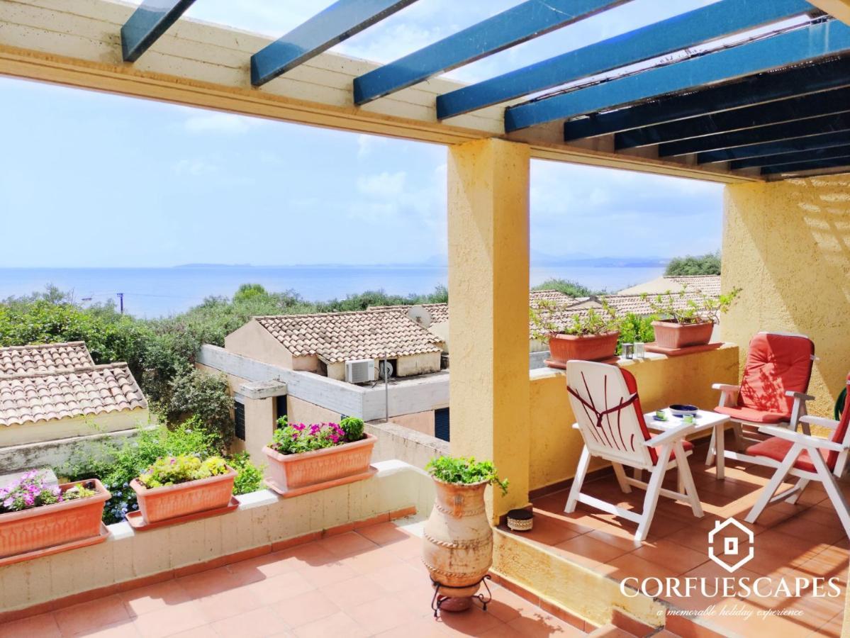 Mira El Mar By Corfuescapes Villa Barbati Dış mekan fotoğraf