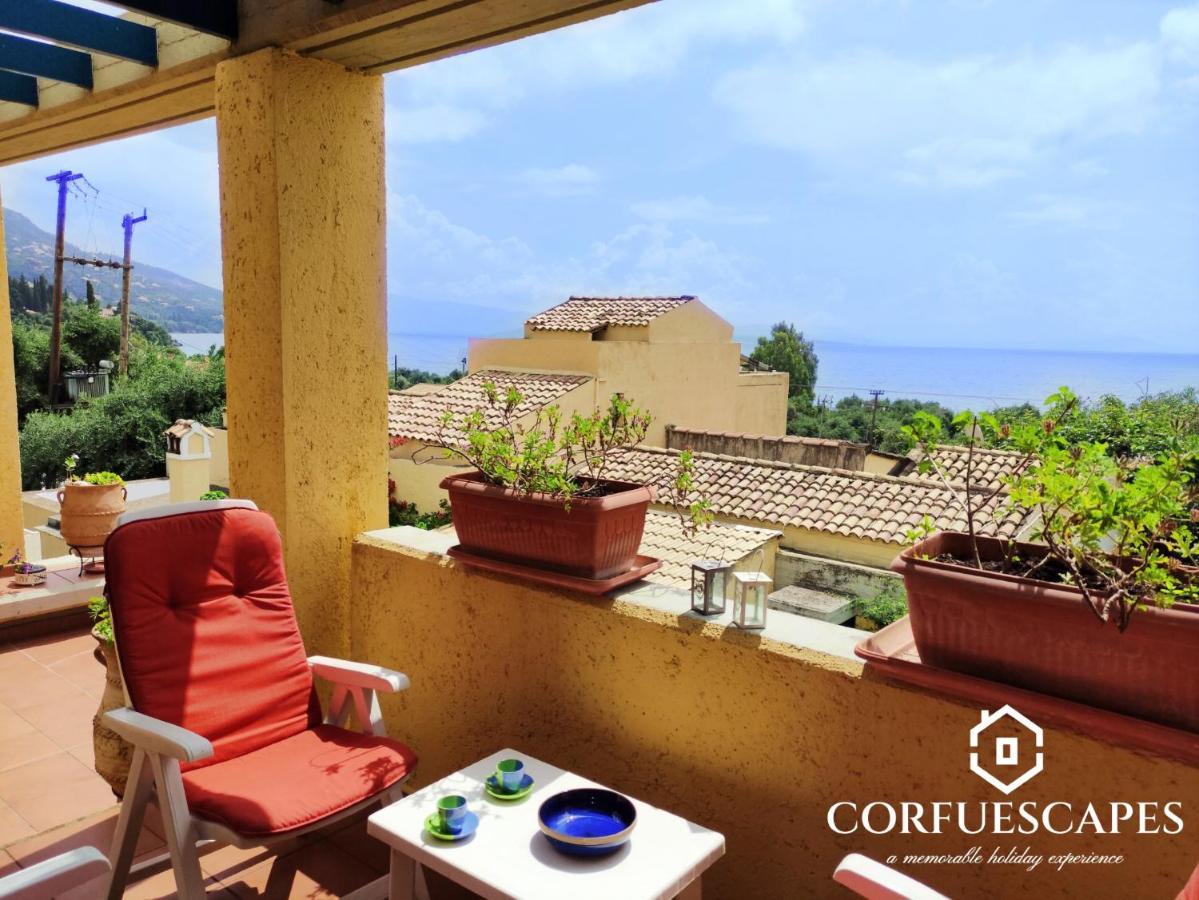 Mira El Mar By Corfuescapes Villa Barbati Dış mekan fotoğraf